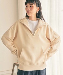 AMERICAN HOLIC | ハーフＺＩＰ裏毛プルオーバー(スウェット)