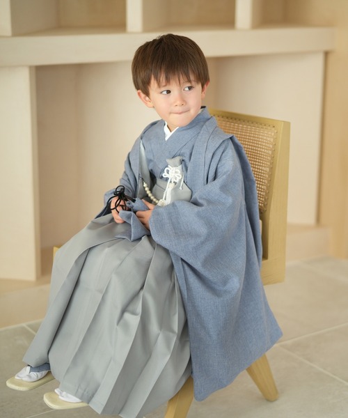 新品七五三5歳用袴セット utatane ウタタネ かぷり