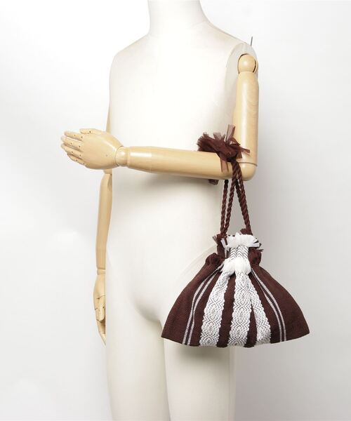 TODAYFUL（トゥデイフル）の「TODAYFUL Fringe Brade Purse 12211007（クラッチバッグ・メンズ・ブラウン/インディゴブルー・FREE）」の6枚目の写真