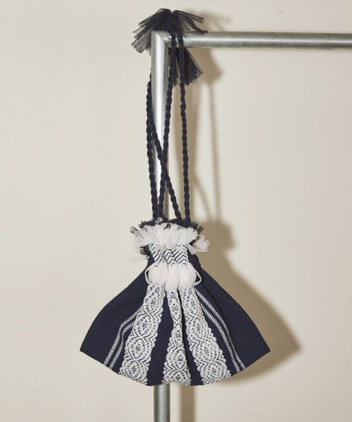 TODAYFUL（トゥデイフル）の「TODAYFUL Fringe Brade Purse 12211007（クラッチバッグ・メンズ・ブラウン/インディゴブルー・FREE）」の9枚目の写真