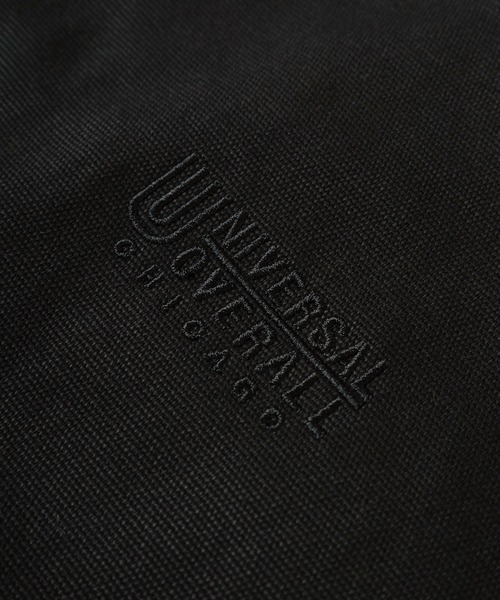 UNIVERSAL OVERALL(ユニバーサルオーバーオール)の「【UNIVERSAL OVERALL/ユニバーサルオーバーオール】ダック地 裏地キルト ジップフードブルゾン/ HOODIE JACKET/ビッグシルエット(ブルゾン・メンズ・ブラック/キャメル・M/L/XL)」の6枚目の写真