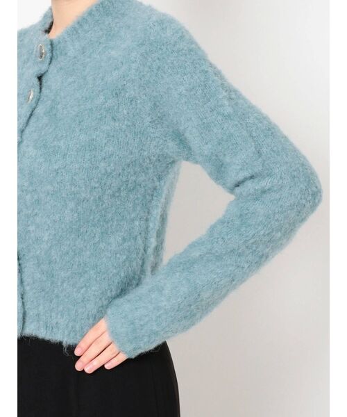 RESEXXY（リゼクシー）の「マルチウェイミックスブークレニット（ニット/セーター・レディース・ブラック/オフホワイト/ブルー・FREE）」の17枚目の写真