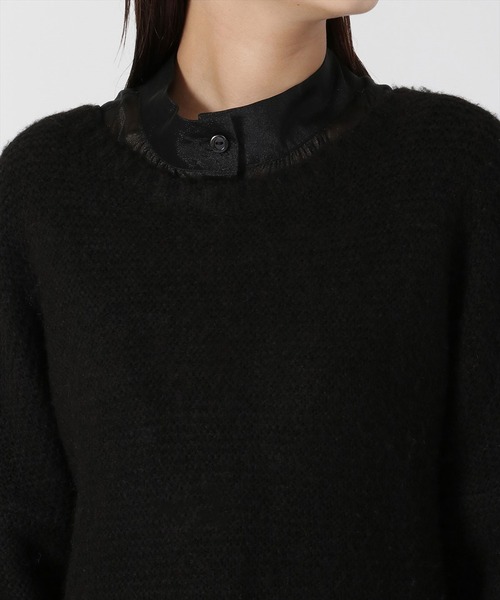 REDYAZEL（レディアゼル）の「ＭＩＸニットプルオーバー（ニット/セーター・レディース・オレンジ/ブラック/グレー・FREE）」の8枚目の写真