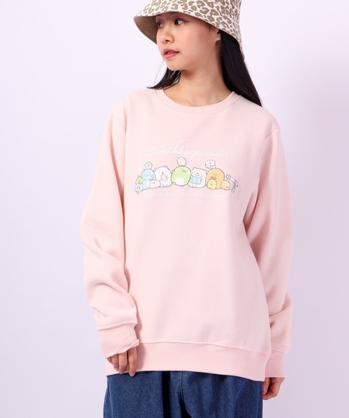 セール】すみっコぐらし スウェットトレーナー レディース 起毛