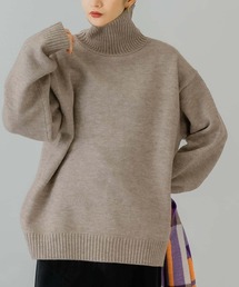 KBF | ハイネックオーバーニット(ニット/セーター)