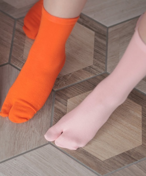 DONOBAN(ドノバン)の「足袋ソックス ピンク(ソックス/靴下・レディース・ピンク・ONESIZE)」の4枚目の写真