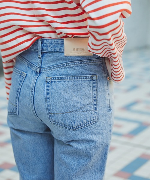 N.（N. Natural Beauty Basic）（エヌエヌナチュラルビューティーベーシック）の「【Something×N.別注】◆ELSA VINTAGE STRAIGHT デニムパンツ（デニムパンツ・レディース・ライトブルー/ダークブルー・SMALL/X-SMALL）」の15枚目の写真