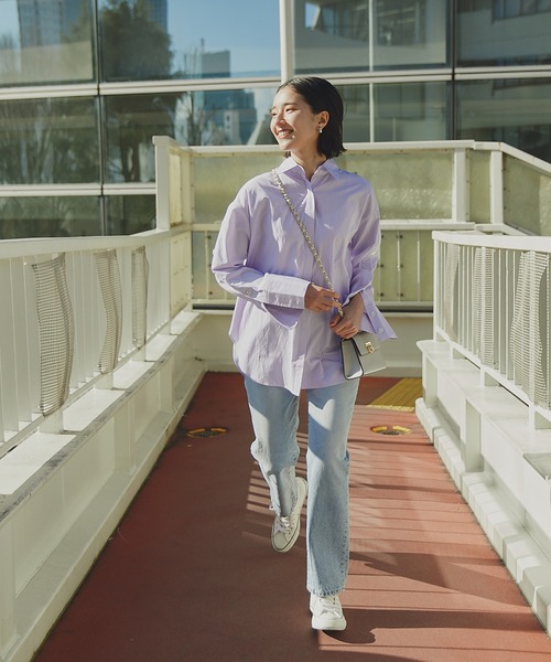 N.（N. Natural Beauty Basic）（エヌエヌナチュラルビューティーベーシック）の「【Something×N.別注】◆ELSA VINTAGE STRAIGHT デニムパンツ（デニムパンツ・レディース・ライトブルー/ダークブルー・SMALL/X-SMALL）」の9枚目の写真