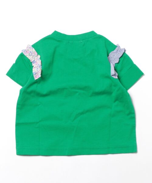 RAGMART(ラグマート)の「プリントTシャツ(Tシャツ/カットソー・キッズ・グリーン/ピンク/オフホワイト・100cm/110cm/120cm/130cm)」の6枚目の写真