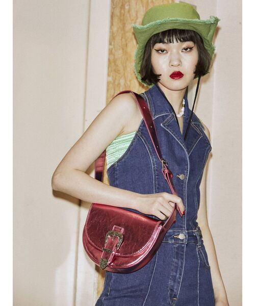 jouetie（ジュエティ）の「カラーサファリハット（ハット・レディース・ブルー/グリーン・FREE）」の12枚目の写真