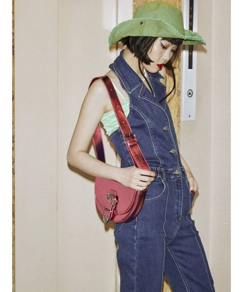 jouetie（ジュエティ）の「カラーサファリハット（ハット・レディース・ブルー/グリーン・FREE）」の13枚目の写真