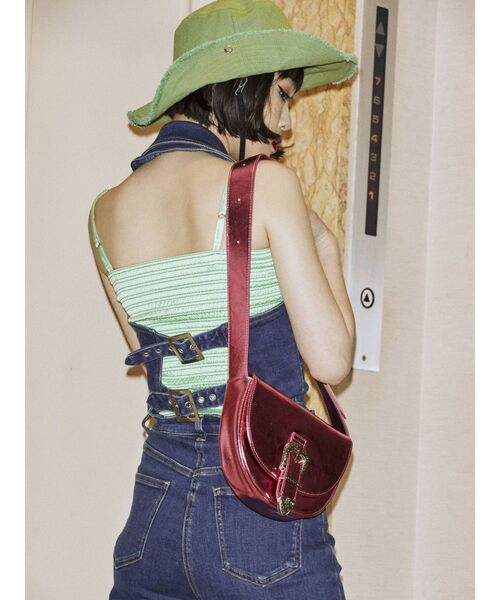 jouetie（ジュエティ）の「カラーサファリハット（ハット・レディース・ブルー/グリーン・FREE）」の14枚目の写真