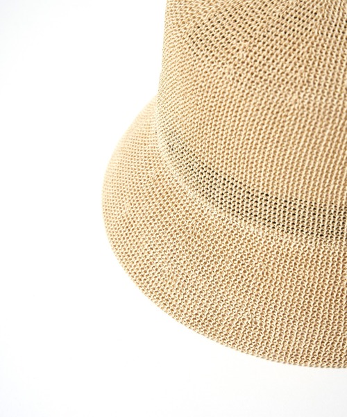 ikka（イッカ）の「ペーパーサーモバケットハット（ハット・レディース・オフホワイト/ブラウン/ブラック/ブルー・FREE）」の7枚目の写真