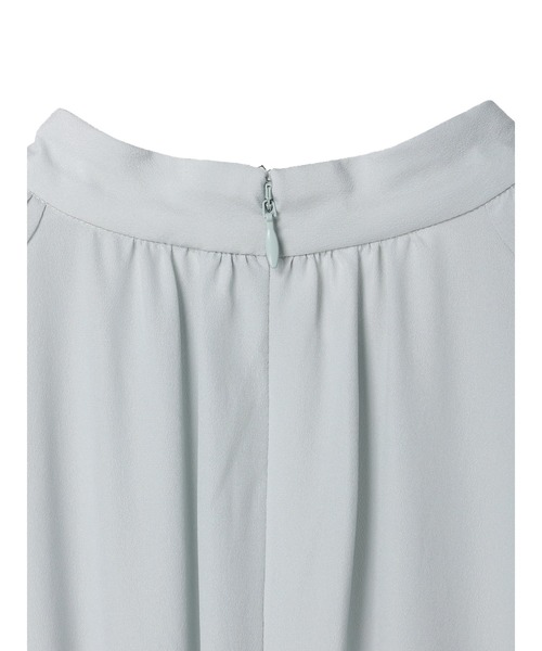 Green　Parks（グリーンパークス）の「ef-de　モックネックワンピース（ワンピース・レディース・ブラック/ミント・M/L）」の5枚目の写真