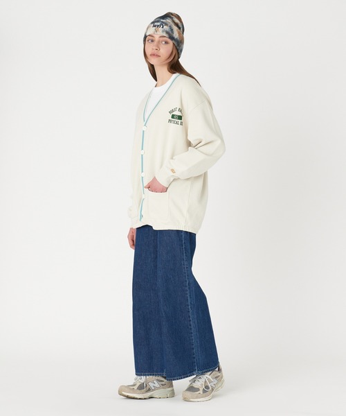 Levi's(リーバイス)の「Levi's/リーバイス GOLD TAB(TM) スウェットシャツ カーディガン ホワイト EGRET(カーディガン/ボレロ・レディース・グリーン・S/M/XS)」の12枚目の写真