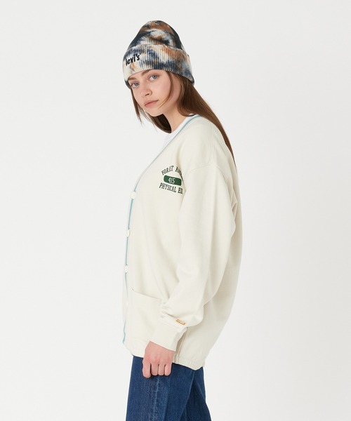 Levi's(リーバイス)の「Levi's/リーバイス GOLD TAB(TM) スウェットシャツ カーディガン ホワイト EGRET(カーディガン/ボレロ・レディース・グリーン・S/M/XS)」の9枚目の写真
