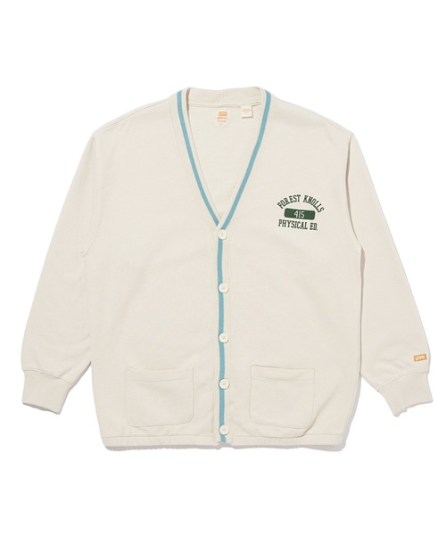 Levi's(リーバイス)の「Levi's/リーバイス GOLD TAB(TM) スウェットシャツ カーディガン ホワイト EGRET(カーディガン/ボレロ・レディース・グリーン・S/M/XS)」の14枚目の写真