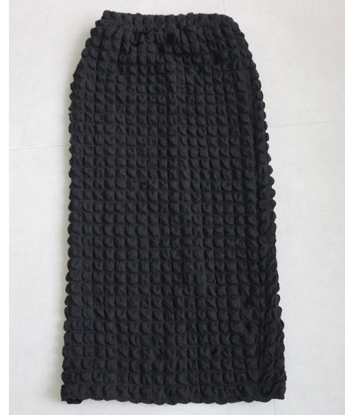 TRUNC(トランクエイティーエイト)の「Popcorn Straight Skirt(スカート・レディース・マスタード/ブラック・FREE)」の14枚目の写真
