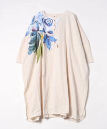 sandy | 【sandy】スプリングプリントスクエアビッグワンピース(ワンピース)