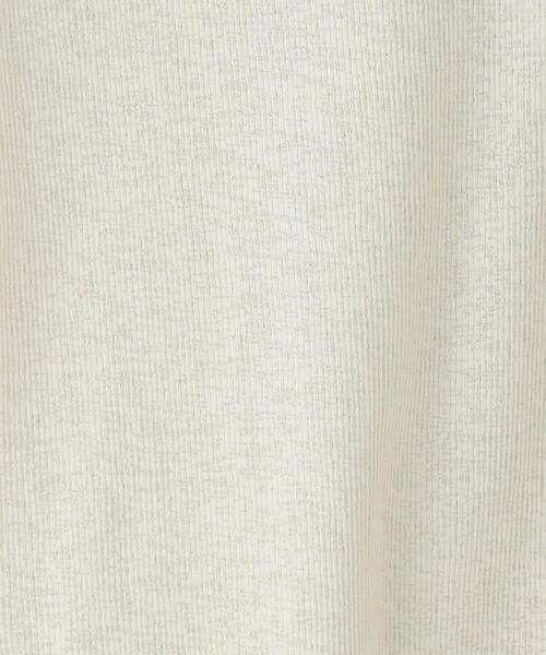 BEAUTY&YOUTH UNITED ARROWS（ビューティーアンドユースユナイテッドアローズ）の「ポリエステル コンパクト Tシャツ（Tシャツ/カットソー・レディース・ブラック/オフホワイト/イエロー・FREE）」の6枚目の写真