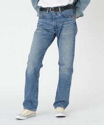 Levi's（リーバイス）の「リーバイス/Levi's LEVI'S(R) MADE&CRAFTED(R) 505 レギュラーフィット YANAKA MIJ インディゴ WORN IN（デニムパンツ）」