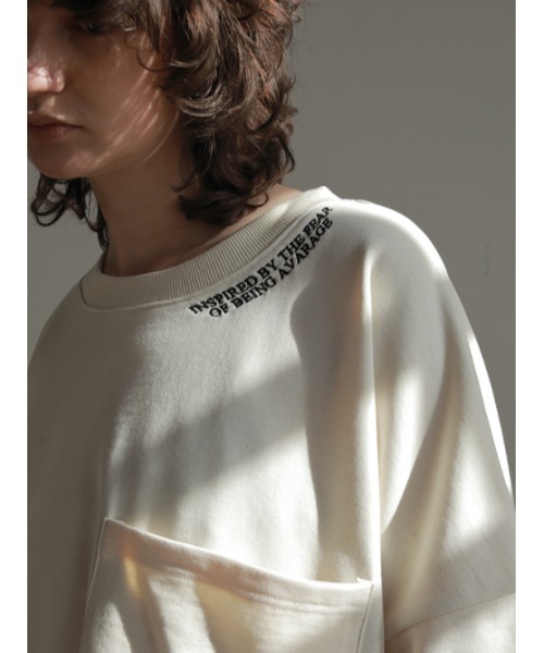 AMAIL(アマイル)の「AM avarage cloth(Tシャツ/カットソー・レディース・ブラック/ピンク/ホワイト・FREE)」の6枚目の写真