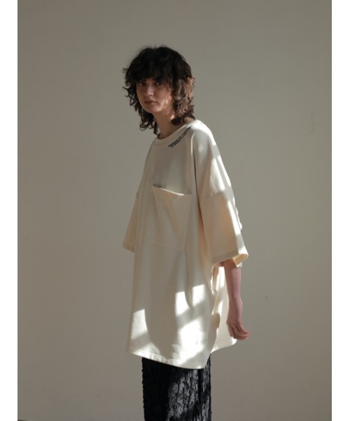 AMAIL(アマイル)の「AM avarage cloth(Tシャツ/カットソー・レディース・ブラック/ピンク/ホワイト・FREE)」の7枚目の写真