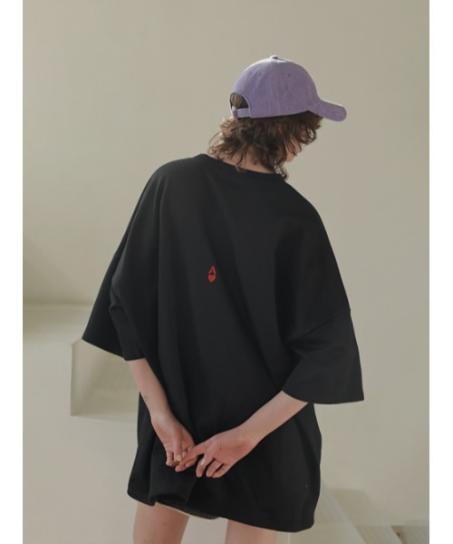 AMAIL(アマイル)の「AM avarage cloth(Tシャツ/カットソー・レディース・ブラック/ピンク/ホワイト・FREE)」の10枚目の写真