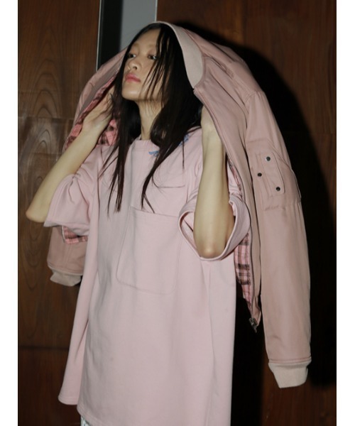 AMAIL(アマイル)の「AM avarage cloth(Tシャツ/カットソー・レディース・ブラック/ピンク/ホワイト・FREE)」の14枚目の写真
