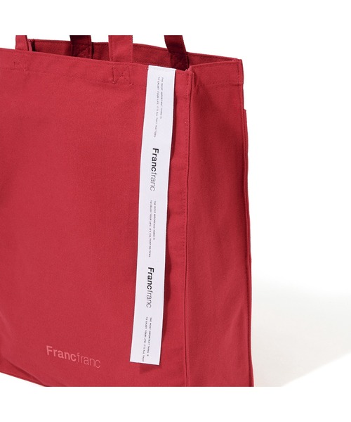 Francfranc(フランフラン)の「ロゴトート M レッド(トートバッグ・レディース・レッド・FREE)」の13枚目の写真