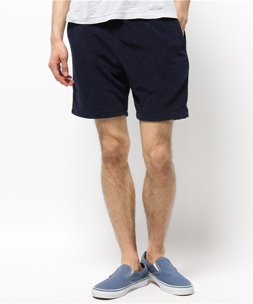 EDIFICE（エディフィス）の「◇ウインドペンパイルショーツ（その他パンツ・メンズ・ブラックミックス/チャコールグレー/ネイビー・46/48/44）」の3枚目の写真