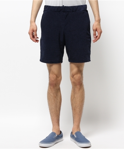 EDIFICE（エディフィス）の「◇ウインドペンパイルショーツ（その他パンツ・メンズ・ブラックミックス/チャコールグレー/ネイビー・46/48/44）」の13枚目の写真