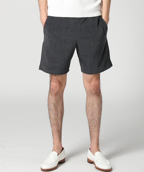 EDIFICE（エディフィス）の「◇ウインドペンパイルショーツ（その他パンツ・メンズ・ブラックミックス/チャコールグレー/ネイビー・46/48/44）」の19枚目の写真