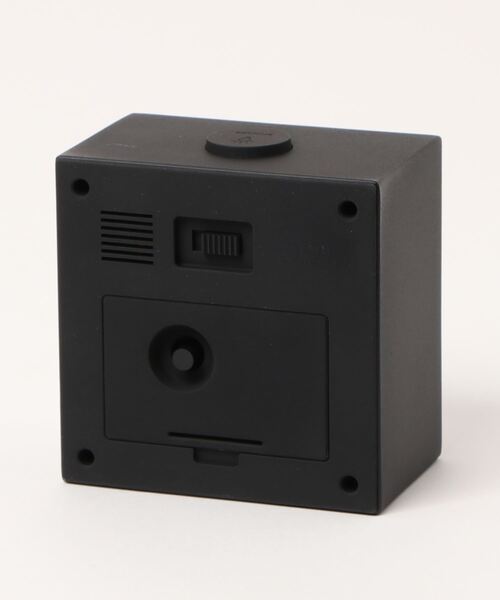 LEFF（レフ）の「《LEFF AMSTERDAM/レフアムステルダム》Block alarm clock（置時計・メンズ・ブラック×ブラック・FREE）」の3枚目の写真