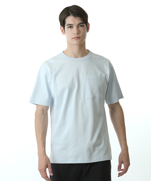 NEW BALANCE(ニューバランス)の「NB Athletics Nature State ショートスリーブTシャツ(Tシャツ/カットソー・メンズ・ブラウン系その他/ライトグリーン/ブルー・LARGE/MEDIUM/SMALL/X-LARGE/XX-LARGE)」の3枚目の写真