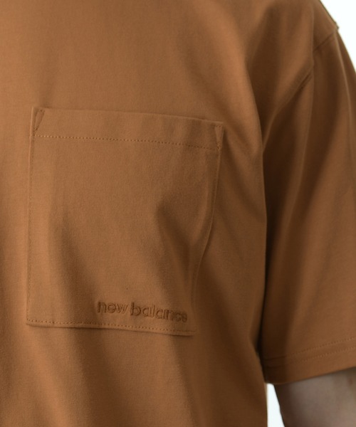 NEW BALANCE(ニューバランス)の「NB Athletics Nature State ショートスリーブTシャツ(Tシャツ/カットソー・メンズ・ブラウン系その他/ライトグリーン/ブルー・LARGE/MEDIUM/SMALL/X-LARGE/XX-LARGE)」の6枚目の写真