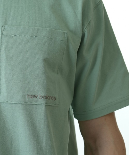 NEW BALANCE(ニューバランス)の「NB Athletics Nature State ショートスリーブTシャツ(Tシャツ/カットソー・メンズ・ブラウン系その他/ライトグリーン/ブルー・LARGE/MEDIUM/SMALL/X-LARGE/XX-LARGE)」の9枚目の写真
