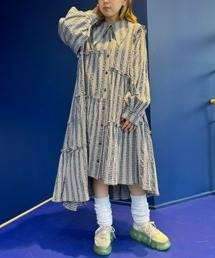 Candy Stripper | WEEKEND STRIPE SHIRT ワンピース(ワンピース)