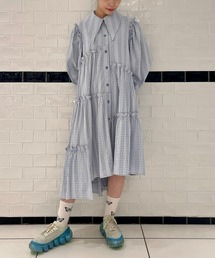 Candy Stripper | WEEKEND STRIPE SHIRT ワンピース(ワンピース)