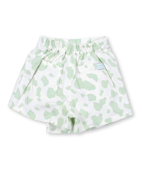 ZIDDY（ジディ）の「ホルスタイン柄コットンラップスカパン(130~160cm)（スカート・キッズ・グリーン/グレー・150/130/140/160）」の15枚目の写真