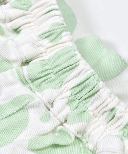 ZIDDY（ジディ）の「ホルスタイン柄コットンラップスカパン(130~160cm)（スカート・キッズ・グリーン/グレー・150/130/140/160）」の18枚目の写真