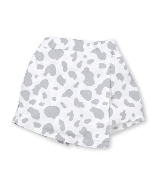 ZIDDY（ジディ）の「ホルスタイン柄コットンラップスカパン(130~160cm)（スカート・キッズ・グリーン/グレー・150/130/140/160）」の22枚目の写真
