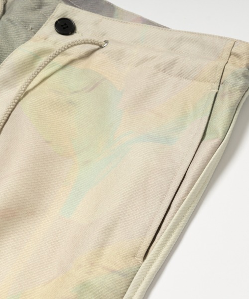 Wizzard(ウィザード)の「wizzard/ウィザード/PRINT CARGO PANTS "Your atomospheric colour atlas"(カーゴパンツ・メンズ・ホワイト/ネイビー/グリーン・3/0/1/2)」の6枚目の写真