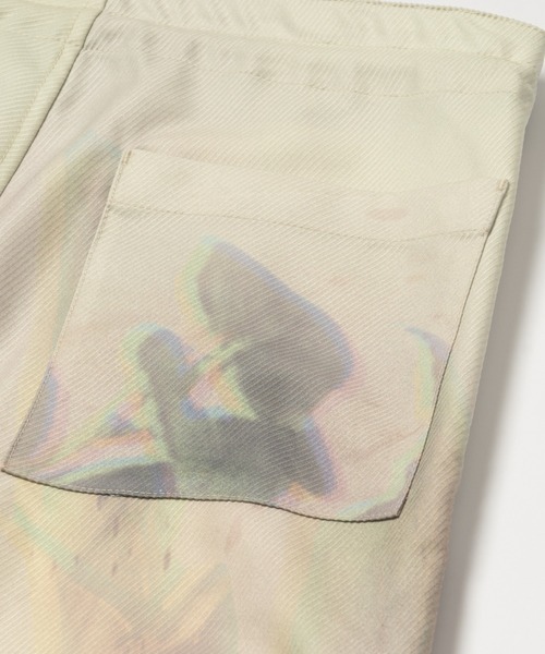 Wizzard(ウィザード)の「wizzard/ウィザード/PRINT CARGO PANTS "Your atomospheric colour atlas"(カーゴパンツ・メンズ・ホワイト/ネイビー/グリーン・3/0/1/2)」の5枚目の写真