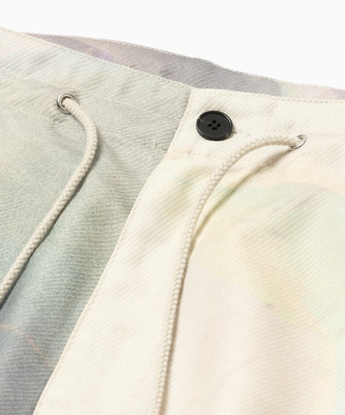 Wizzard(ウィザード)の「wizzard/ウィザード/PRINT CARGO PANTS "Your atomospheric colour atlas"(カーゴパンツ・メンズ・ホワイト/ネイビー/グリーン・3/0/1/2)」の8枚目の写真