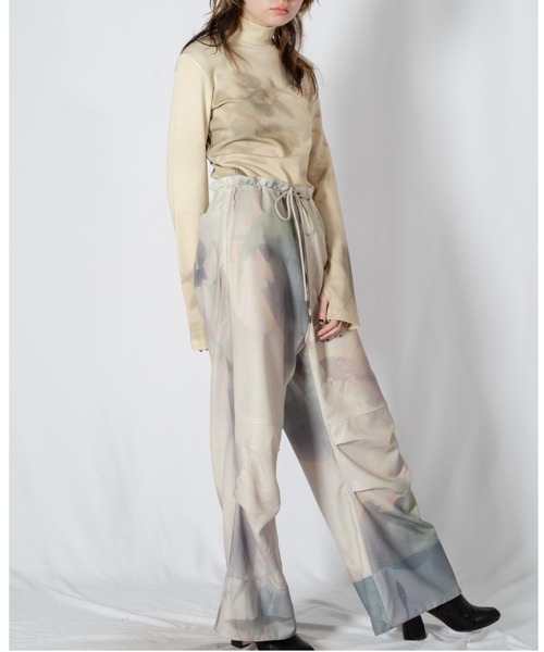 Wizzard(ウィザード)の「wizzard/ウィザード/PRINT CARGO PANTS "Your atomospheric colour atlas"(カーゴパンツ・メンズ・ホワイト/ネイビー/グリーン・3/0/1/2)」の17枚目の写真