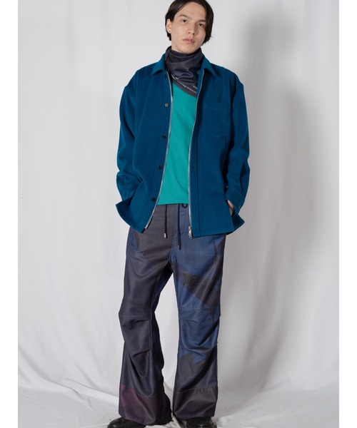 Wizzard(ウィザード)の「wizzard/ウィザード/PRINT CARGO PANTS "Your atomospheric colour atlas"(カーゴパンツ・メンズ・ホワイト/ネイビー/グリーン・3/0/1/2)」の12枚目の写真