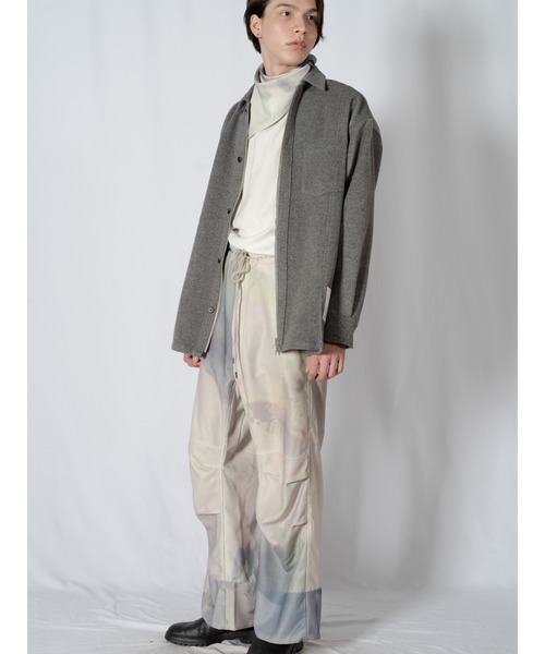 Wizzard(ウィザード)の「wizzard/ウィザード/PRINT CARGO PANTS "Your atomospheric colour atlas"(カーゴパンツ・メンズ・ホワイト/ネイビー/グリーン・3/0/1/2)」の13枚目の写真