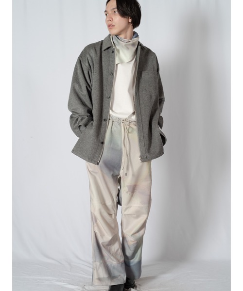 Wizzard(ウィザード)の「wizzard/ウィザード/PRINT CARGO PANTS "Your atomospheric colour atlas"(カーゴパンツ・メンズ・ホワイト/ネイビー/グリーン・3/0/1/2)」の14枚目の写真