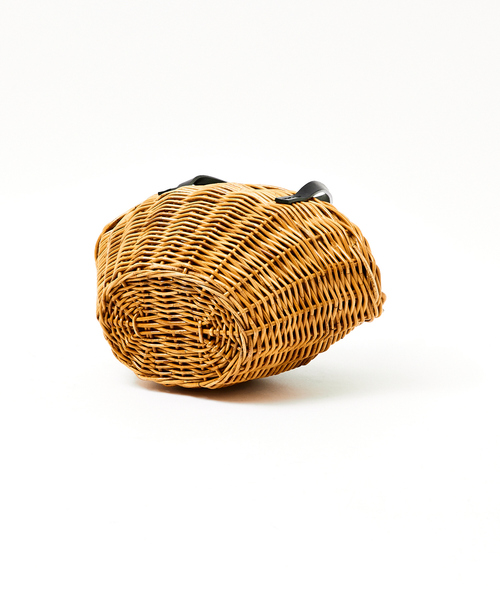 Rouge vif（ルージュヴィフ）の「【BAGMATI/バグマティ】レザーカゴバッグ（かごバッグ・レディース・ブラック・フリー）」の6枚目の写真